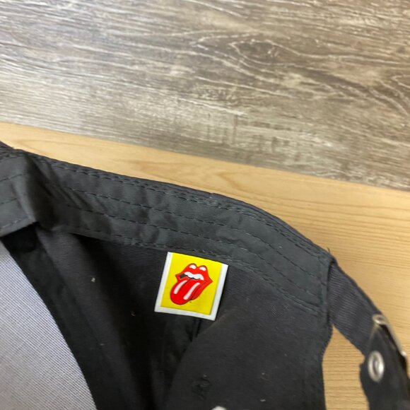 Rolling Stones Hat Cap Strap Back Black Band Tour Music Adjustable - Picture 8 of 9